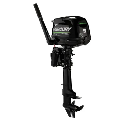 2023 Mercury 5 HP 5MXLHA-LPG Sail Power Propane Outboard Motor