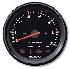 Tohatsu Tachometer – Black Face